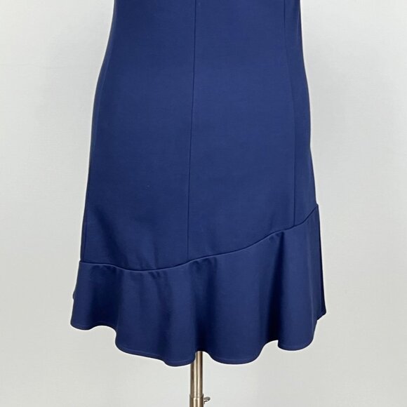 Liu Jo Womens Blue Short Sleeve Jersey Dress Bow Detail size IT 42 US 6 - Picture 9 of 15